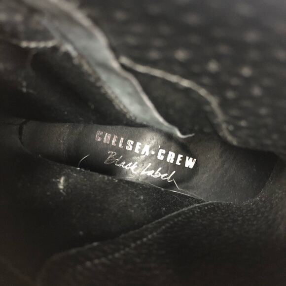 Chelsea Crew black zipper combat ankle boots - Picture 4 of 10